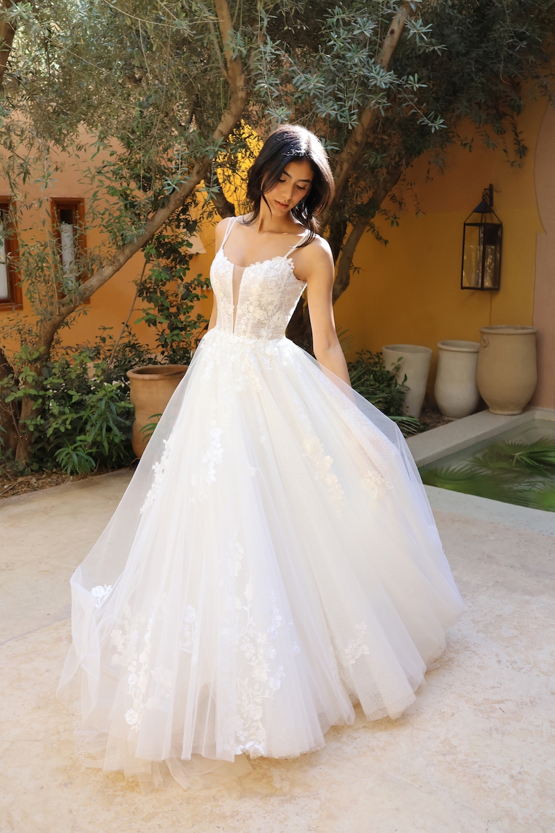 Robe de mariée chic et glamour 